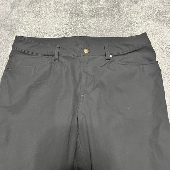 Lululemon ABC Slim Fit Pant Mens 34 (35x30) Warpstreme Gray m5972s Gray *** - Picture 3 of 10